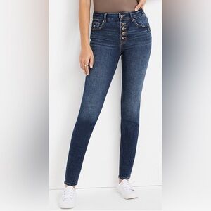 Edgely High Rise Super Skinny Jeans 0 Long